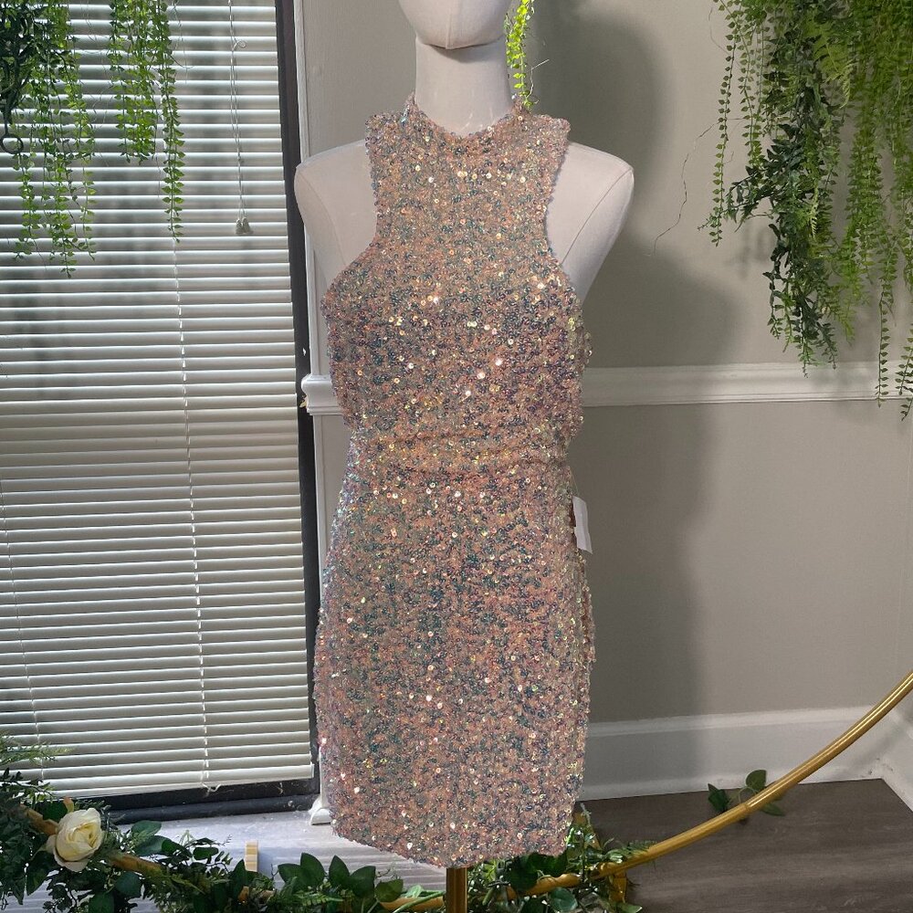 Blanc Clothing | Sequins Mini dress